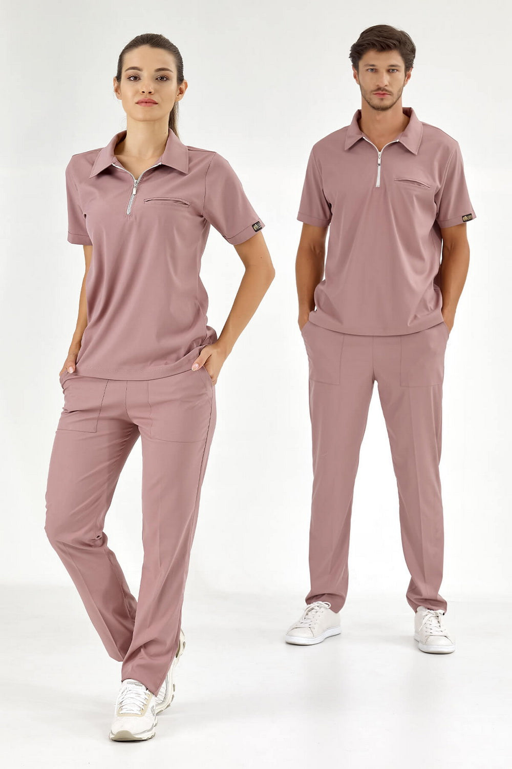 Polo Lux Lycra Suit - Dried Rose
