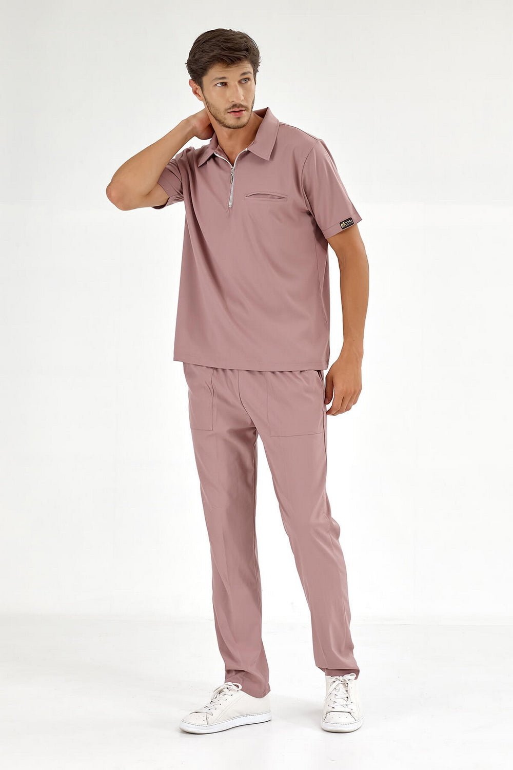 Polo Lux Lycra Suit - Dried Rose
