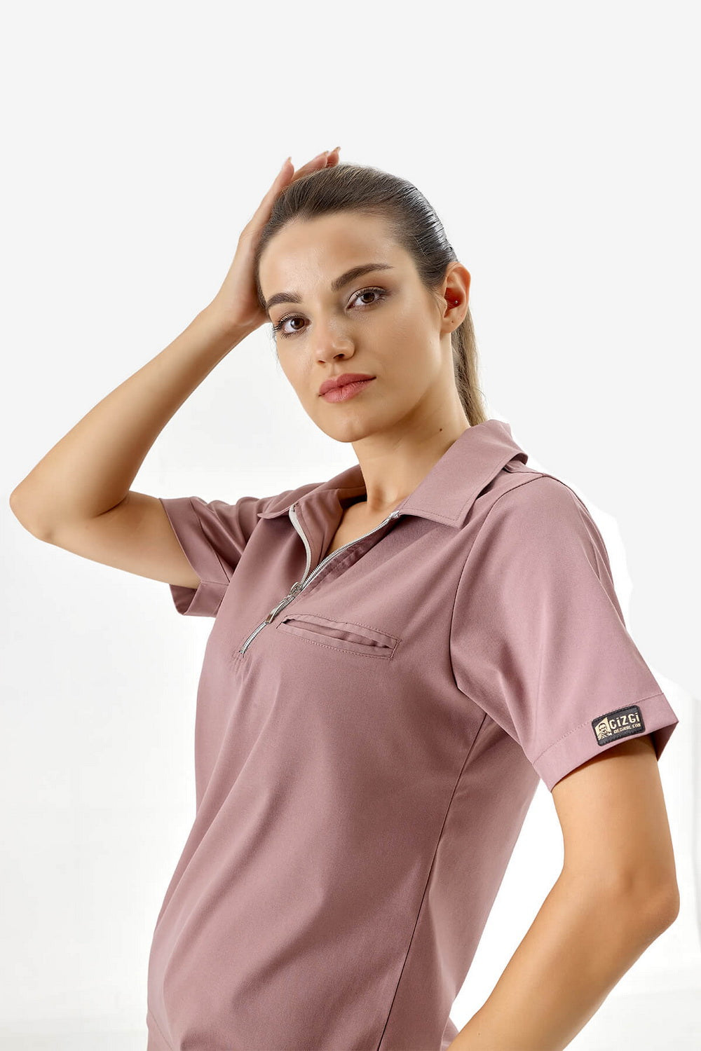 Polo Lux Lycra Suit - Dried Rose