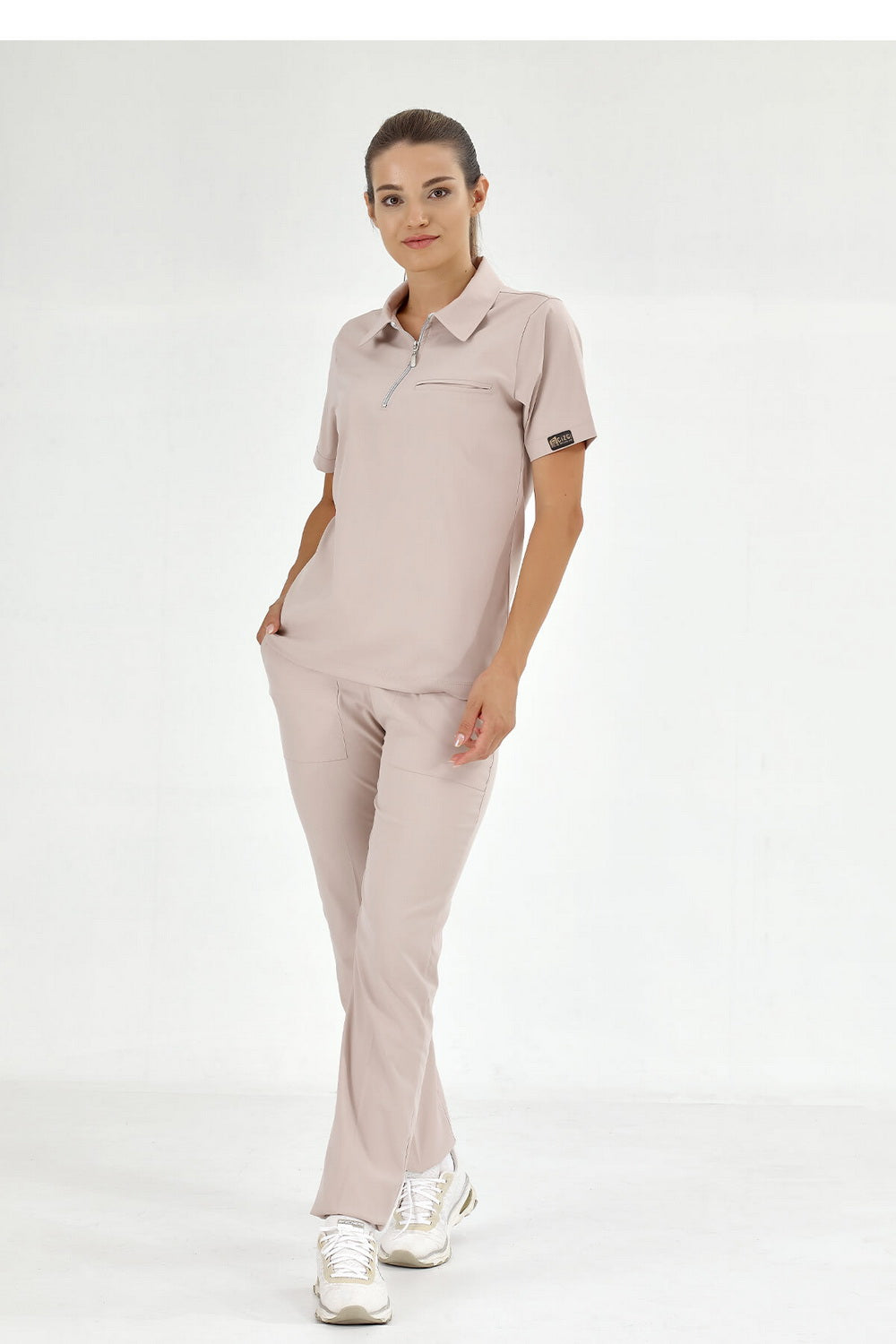 Polo Lux Lycra Suit - Cream