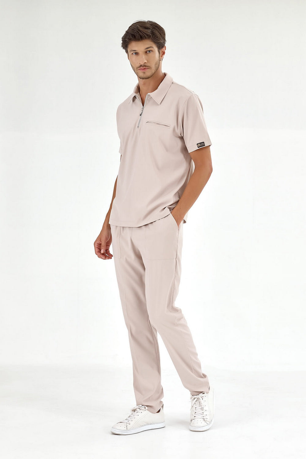 Polo Lux Lycra Suit - Cream