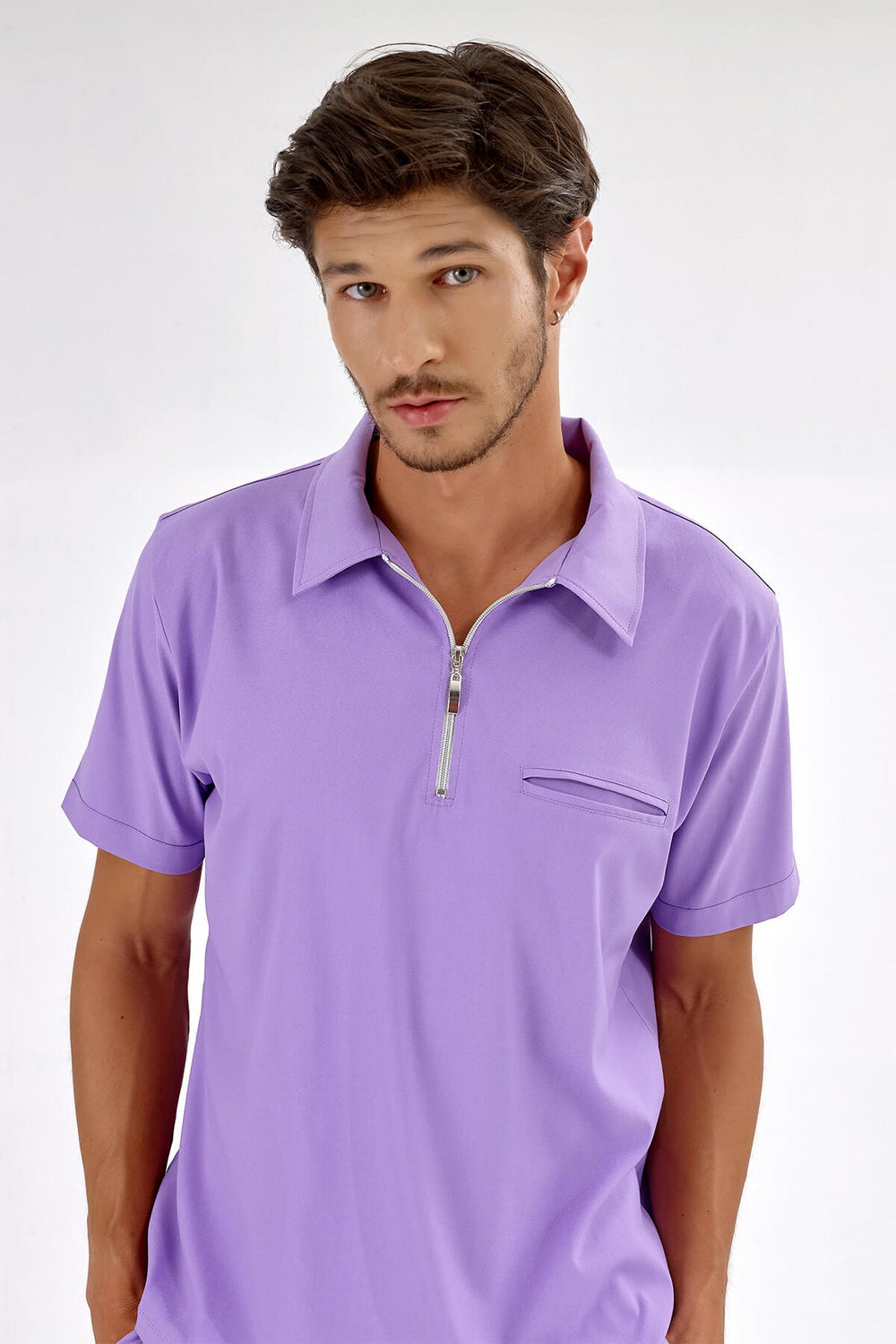 Polo Lux Lycra Suit - Lilac