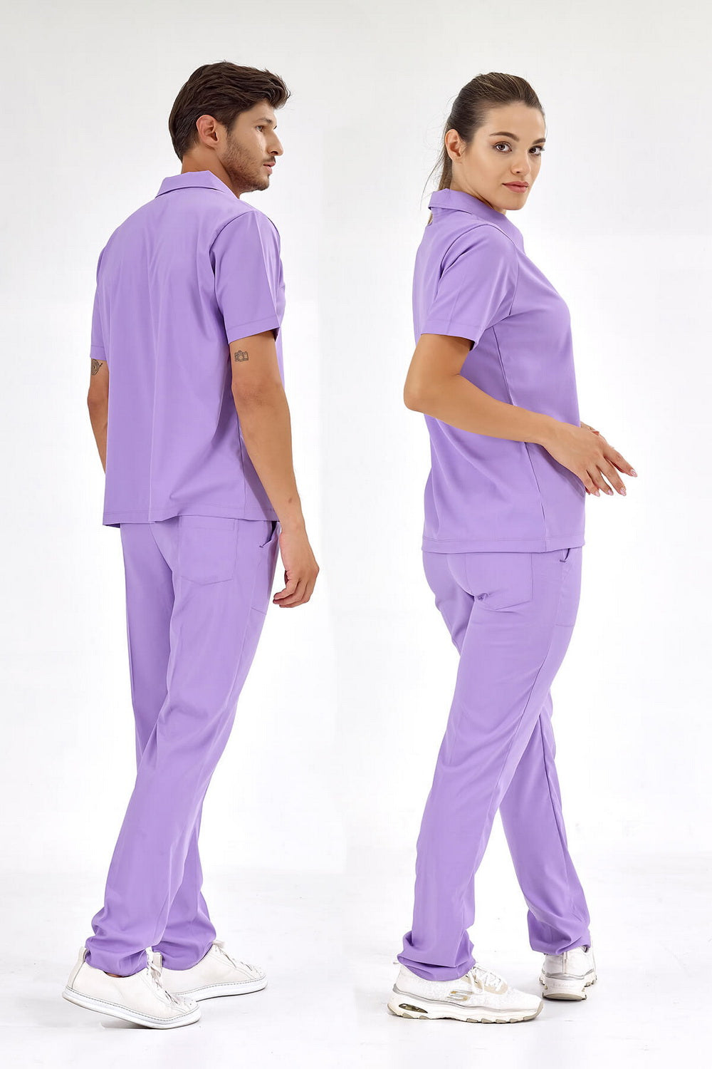 Polo Lux Lycra Suit - Lilac