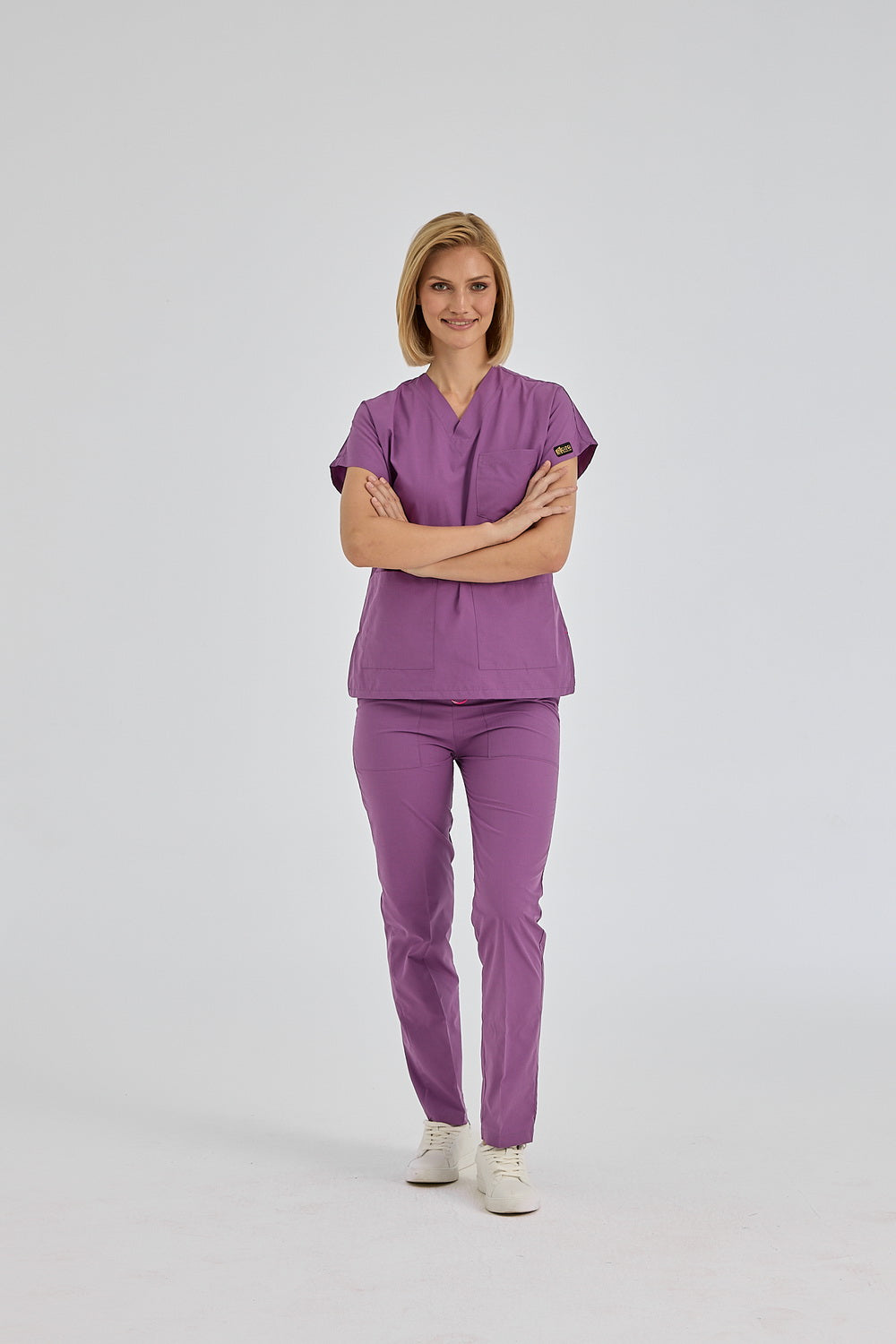 Dr Greys Tericoton Suit - Purple (Thin Fabric)