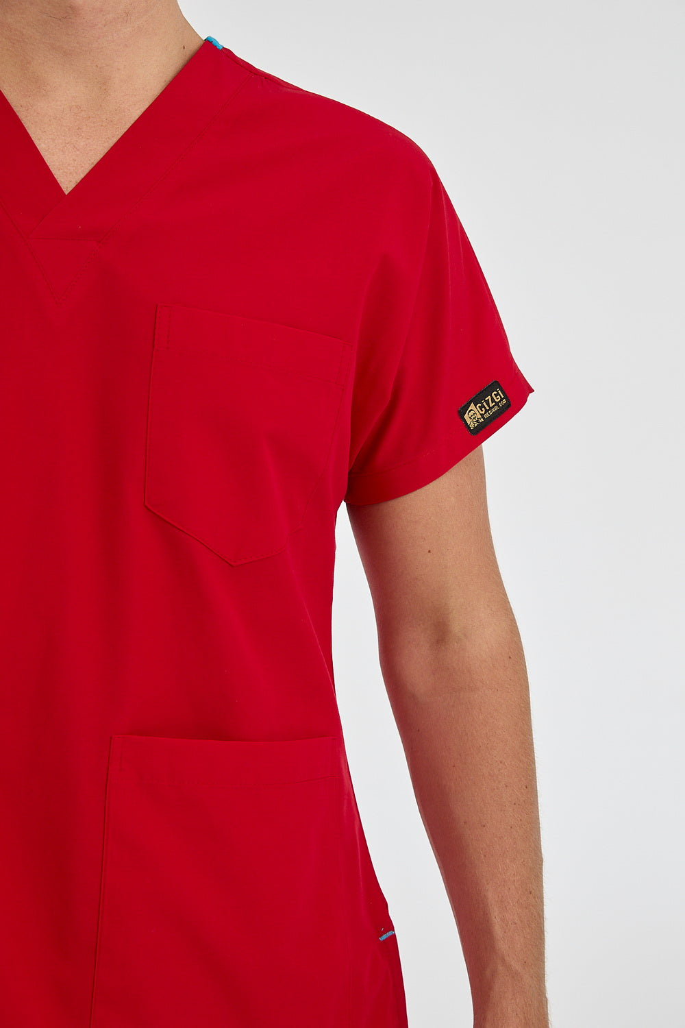 Dr Greys Tericoton Suit - Red (Thin Fabric)
