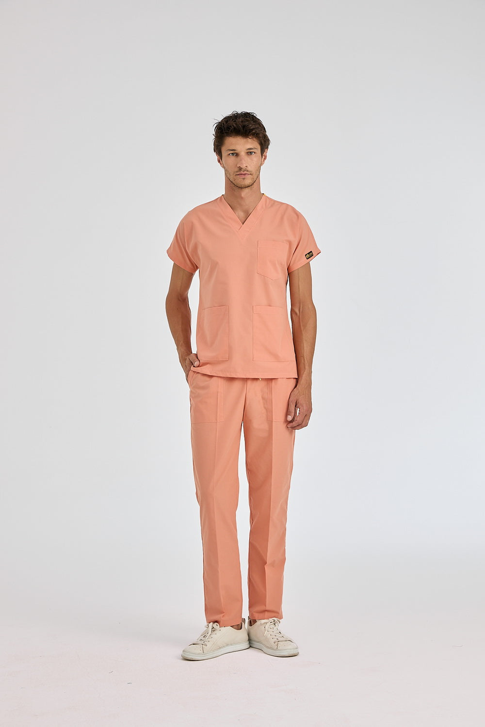 Dr Greys Tericoton Suit - Salmon (Thin Fabric)