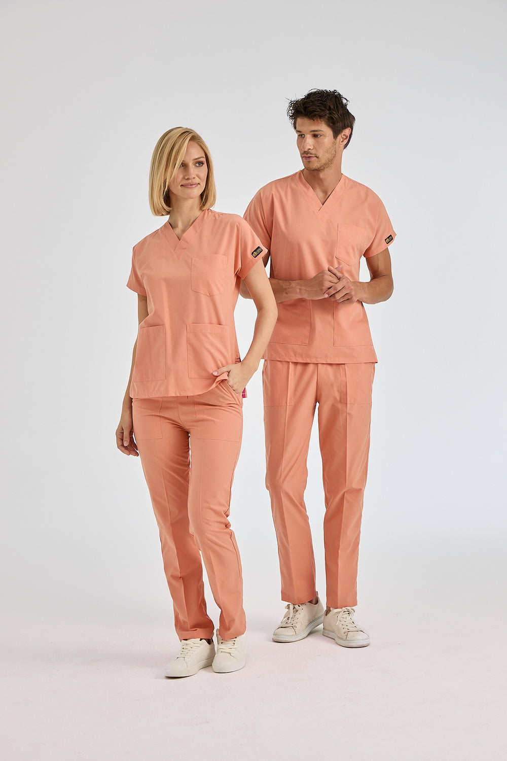 Dr Greys Tericoton Suit - Salmon (Thin Fabric)