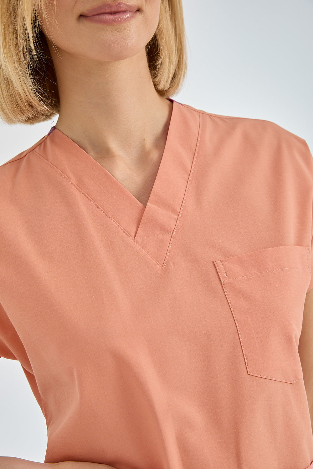 Dr Greys Tericoton Suit - Salmon (Thin Fabric)