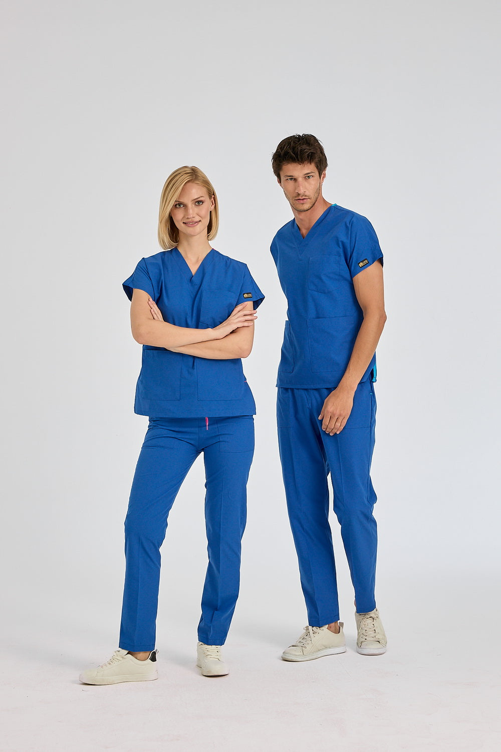 Dr Greys Tericoton Suit - Sax Blue (Thin Fabric)