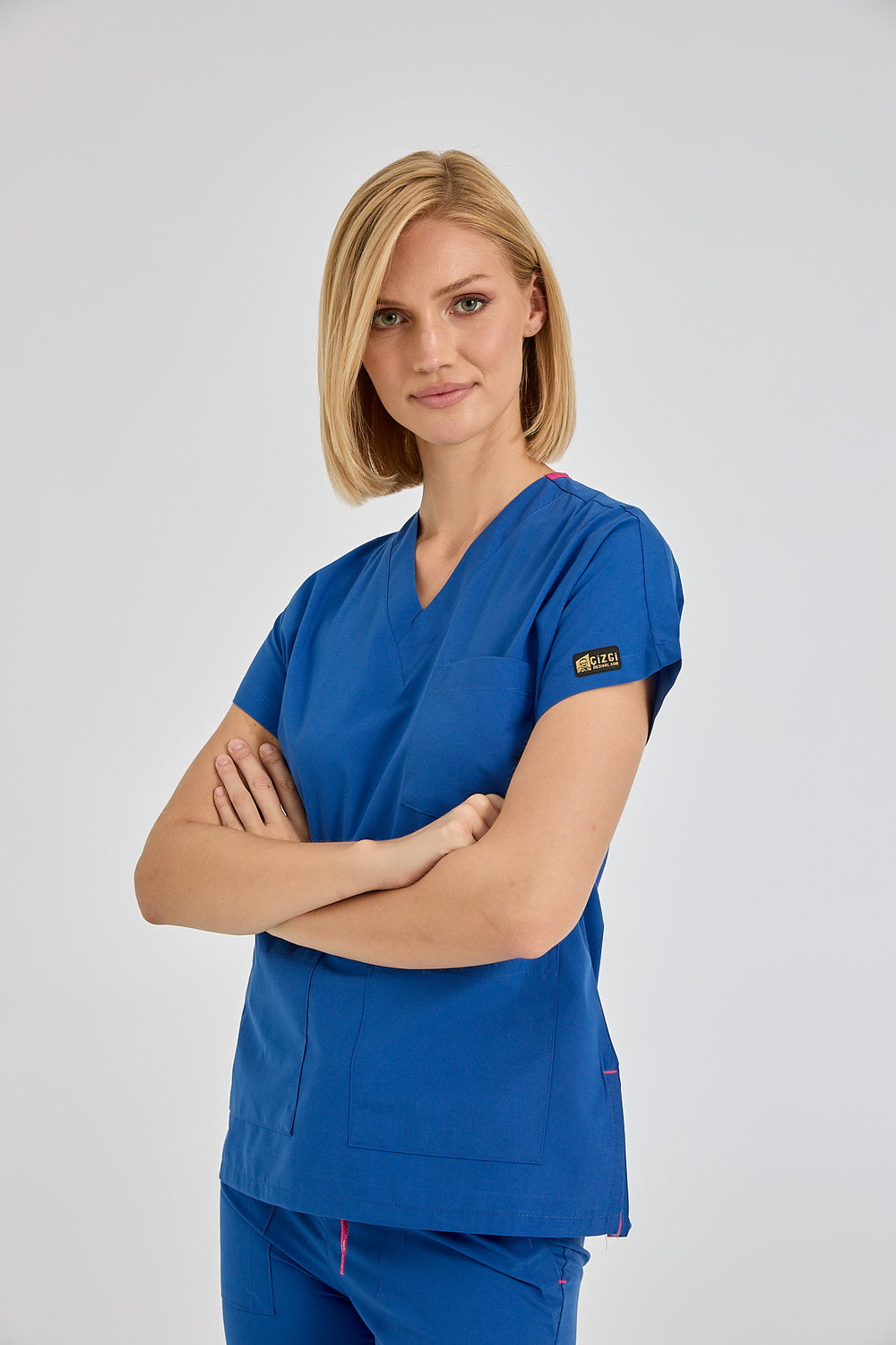 Dr Greys Tericoton Suit - Sax Blue (Thin Fabric)
