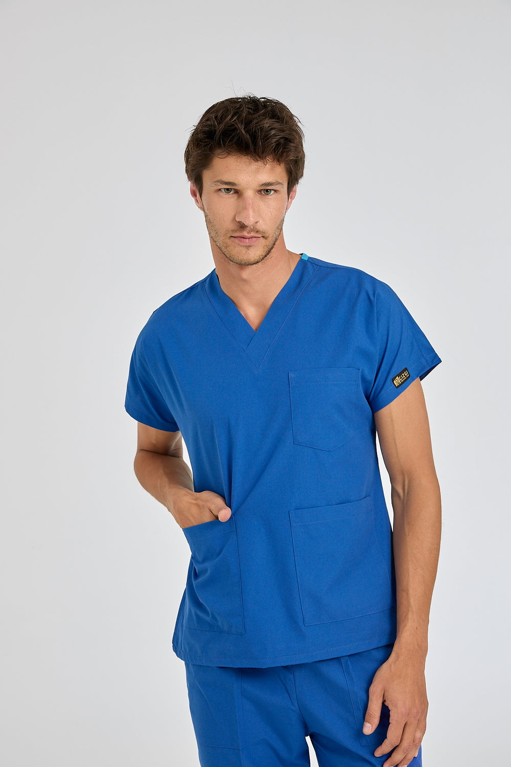 Dr Greys Tericoton Suit - Sax Blue (Thin Fabric)