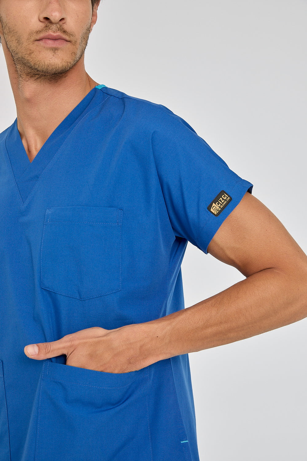 Dr Greys Tericoton Suit - Sax Blue (Thin Fabric)