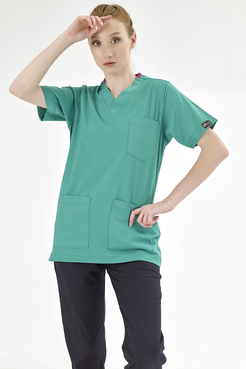 Silva Lux Lycra Single Top - Surgery Green