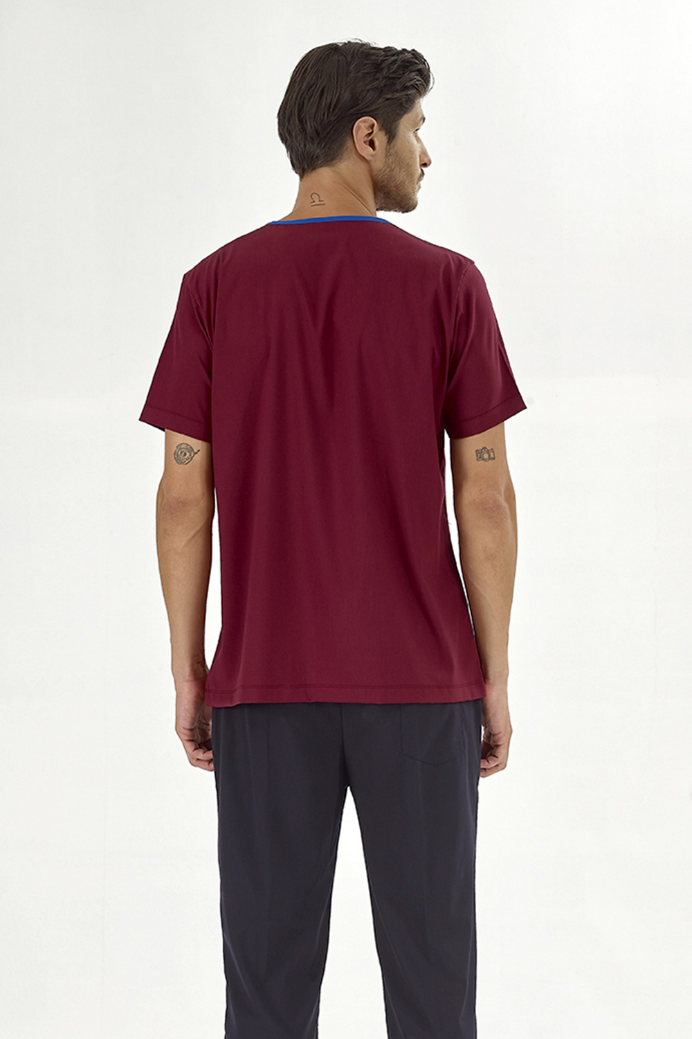 Silva Lux Lycra Single Top - Burgundy