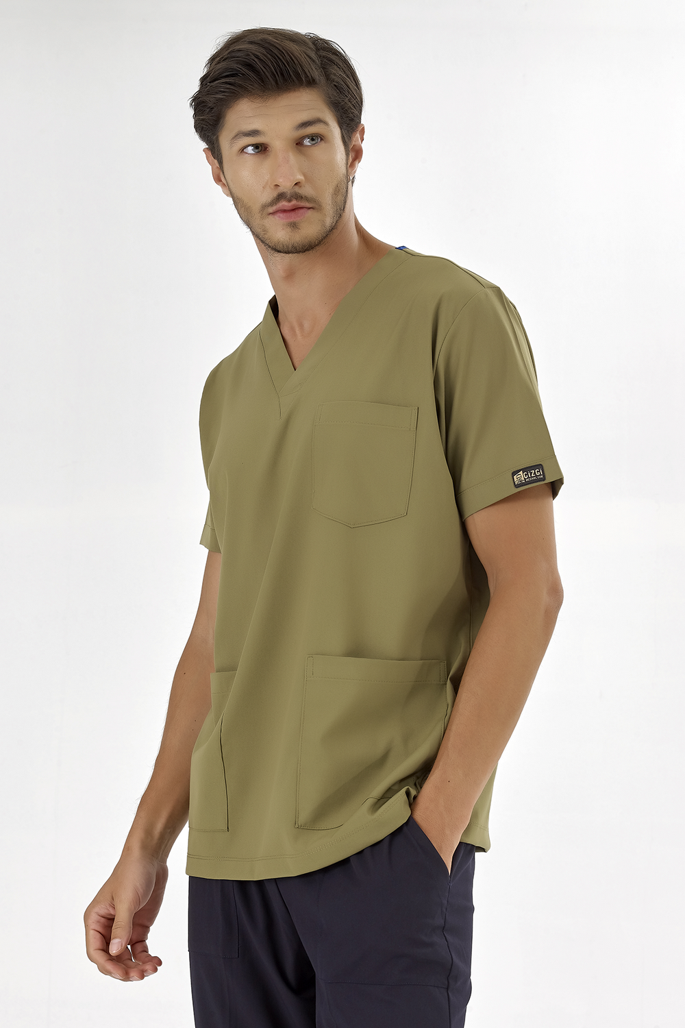 Silva Lux Lycra Single Top -Khaki