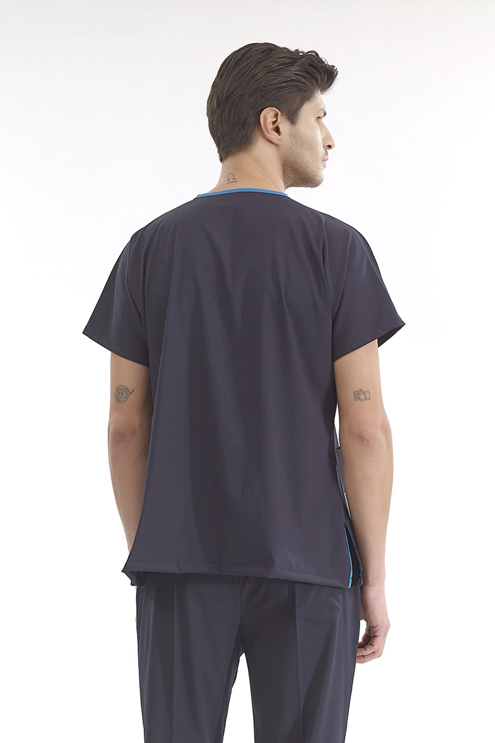 Silva Lux Lycra Single Top - Navy Blue