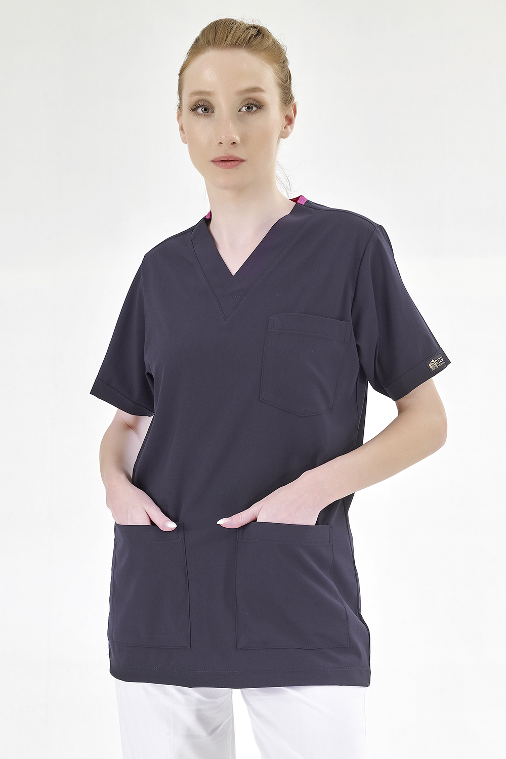 Silva Lux Lycra Single Top - Navy Blue