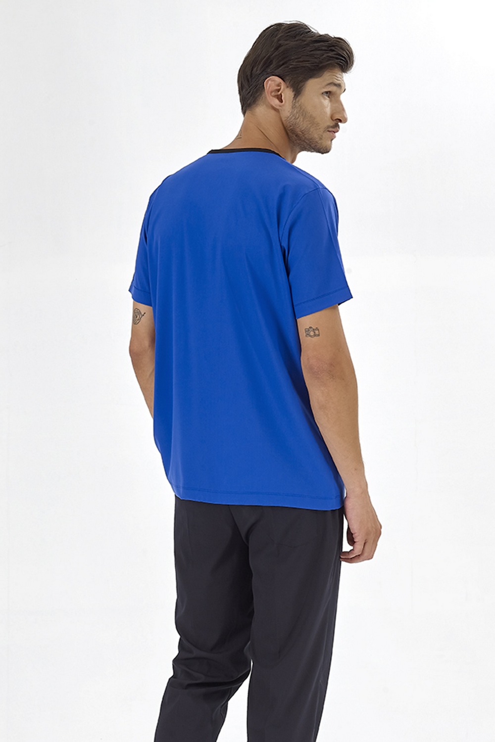 Silva Lux Lycra Single Top - Sax Blue