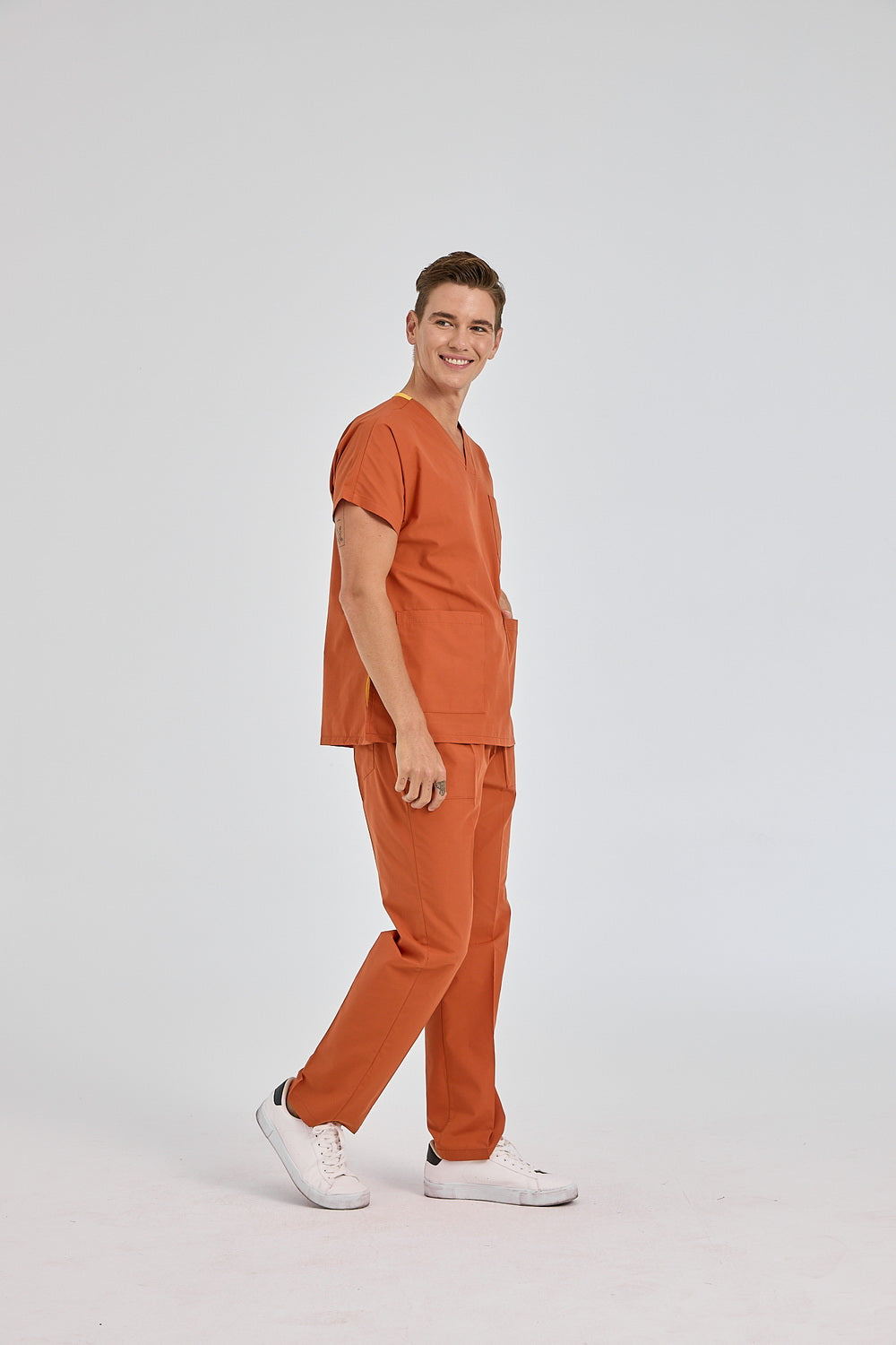 Dr.Grey's Tericotton Suit - Tile (Thin Fabric)