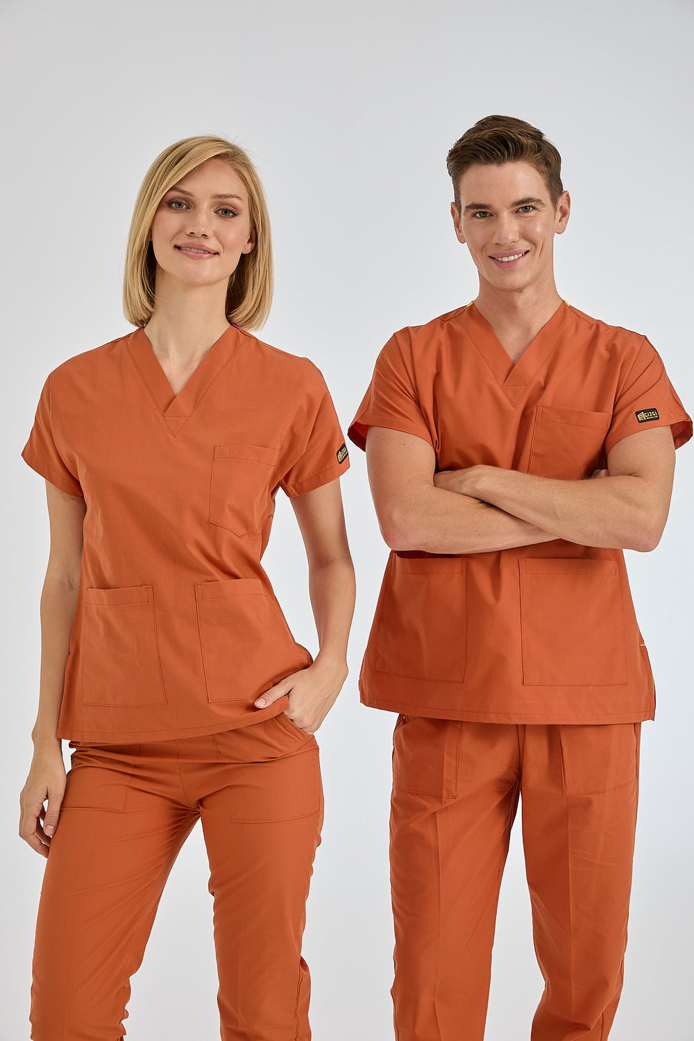 Dr.Grey's Tericotton Suit - Tile (Thin Fabric)