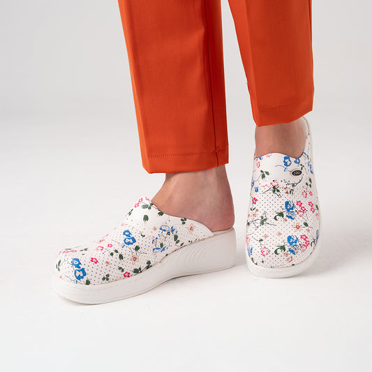 Flowering Plus Prestige Women's Sabo Slippers