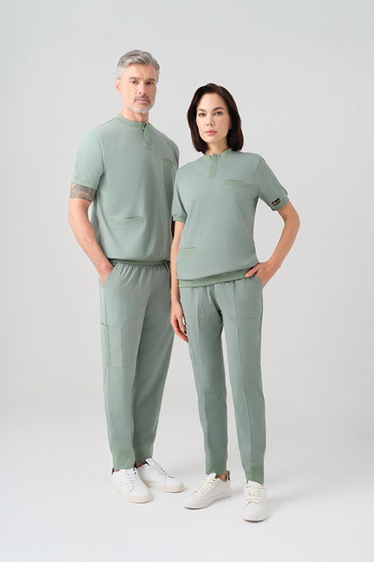 Star Best Lycra Set - Mint Green