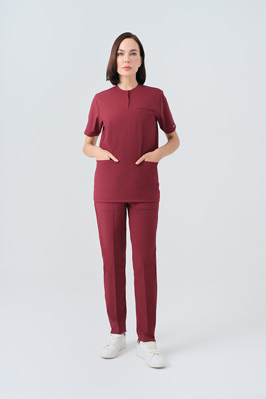 Cool Best Lycra Suit - Burgundy