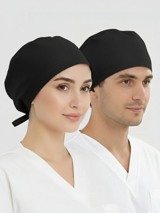 Classic Surgical Cap - Black