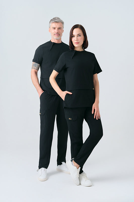 Zero Best Likra Suit - Black