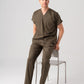 Dr. Greys Best Lycra Stretch Scrub Set - Khaki