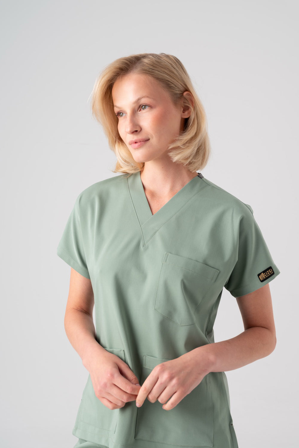 Dr. Greys Best Lycra Scrubs Set - Mint Green