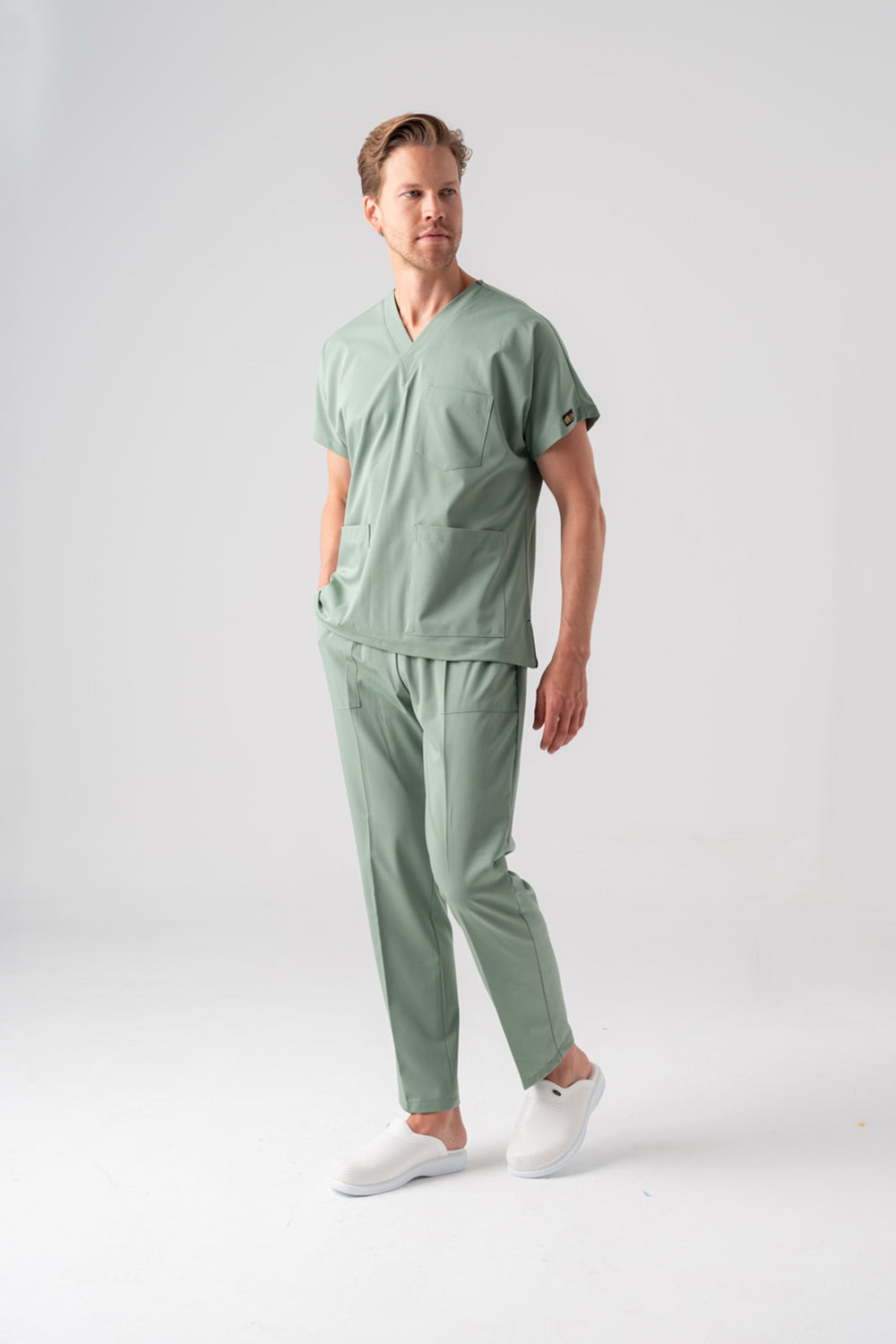 Dr. Greys Best Lycra Scrubs Set - Mint Green