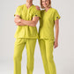 Dr. Greys Best Lycra Stretch Scrub Set - Neon Green