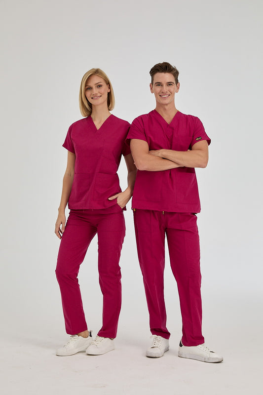 Dr Greys Tericoton Suit - Sour Cherry  (Thin Fabric)