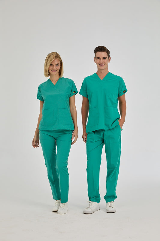 Dr Greys Tericoton Suit - Surgery Green (Thin Fabric)