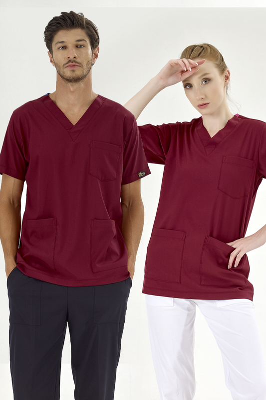 Silva Lux Lycra Single Top - Burgundy