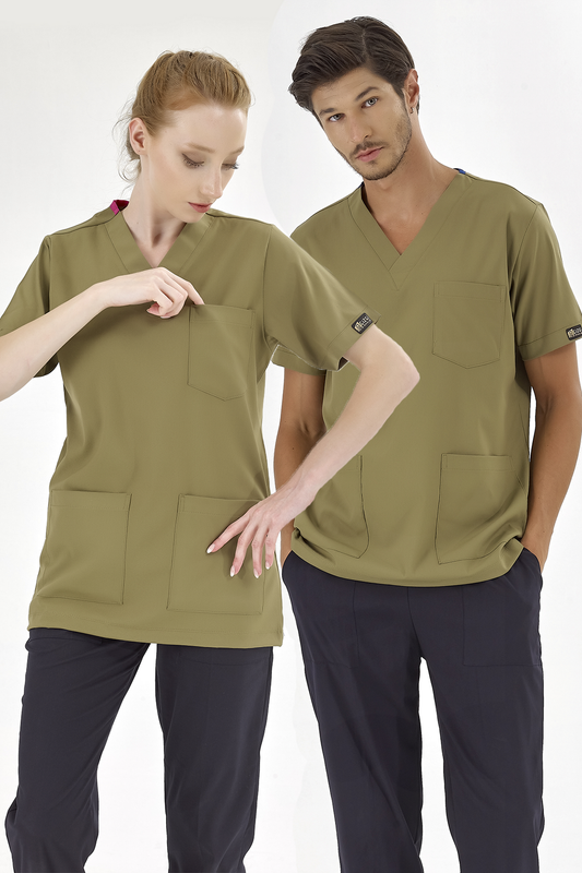 Silva Lux Lycra Single Top -Khaki