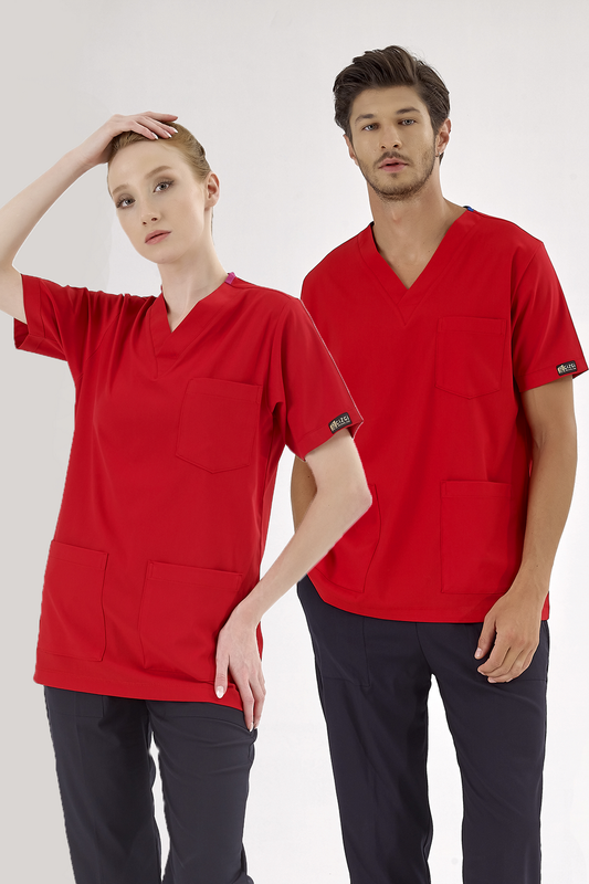 Silva Lux Lycra Single Top - Red