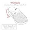 VivaColor Patterned Women's Sabo Slippers - Image 2