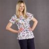 Scientific Patterned Cotton Lycra Suit (Top+Pants) - Image 2