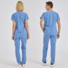 Parliament Blue Dr Greys Tericoton Suit (Thin Fabric) - Image 2