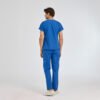 Sax Blue Dr Greys Tericoton Suit (Thin Fabric) - Image 2