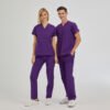 Special Purple Dr Greys Tericoton Suit (Thin Fabric)