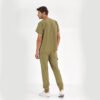 Khaki Basic Lux Lycra Suit - Image 2