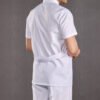 Men's Classic Collar Short Sleeve Short Apron (Tericoton Thin Fabric) - Image 2