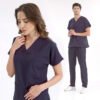 Navy Blue Lux Lycra Greys Suit