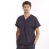 Navy Blue Silva Lux Lycra Single Top - Image 2
