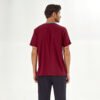 Burgundy Silva Lux Lycra Single Top - Image 2