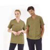 Khaki Silva Lux Lycra Single Top